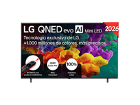 tv qned mini led 75 - lg 75qned85b6b uhd 4k procesador inteligente r8 ai processor 4k gen3 smart tv dvb-t2 h265 negro