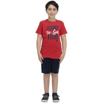 Leone 1947 Camiseta Boy + Bermuda Sporty 1947 para niño