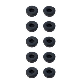 Auriculares Jabra Engage 65/75 con almohadillas de similipiel negras para uso profesional