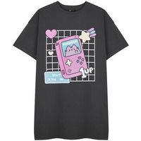 pusheen camiseta gameboy para mujer