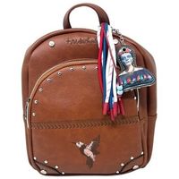 frida kahlo mochila complementos senora k5017 marron para mujer