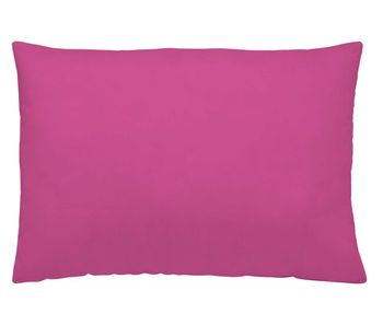 Funda de almohada fucsia 45x155 cm