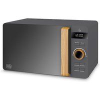 swan nordic sm22036gryn solo microwave - grey grey