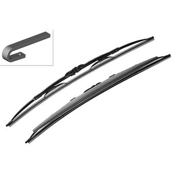Super Plus Universal Wiper Blade Set Sp24/22S With Spoiler On Rh Side