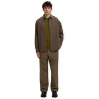 selected camisa manga larga noos claus noah brush shirt - demitassetwisted para hombre