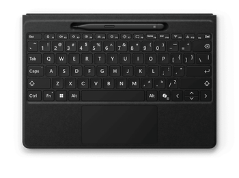 Teclado - Microsoft Surface Pro Flex con Slim Pen, Negro