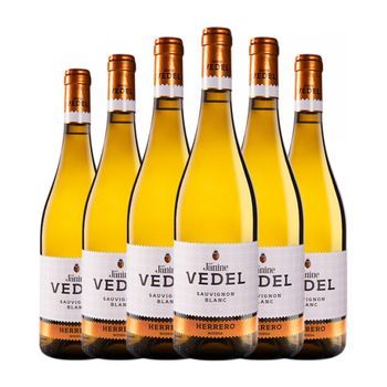 Herrero Vino Blanco Janine Vedel Rueda 75 Cl 13.5% Vol. (pack De 6 Unidades)
