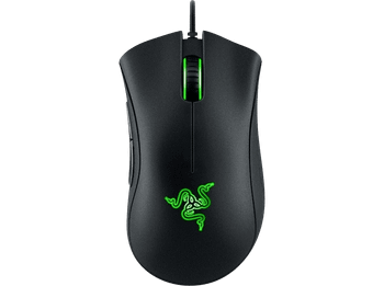 Ratón gaming - Razer Deathadder Essential, Por cable, 6.400 ppp, 5 Teclas, USB, Negro