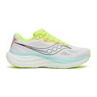 zapatillas saucony ride 19 blanco amarillo ss26 mujer talla 41 - eur