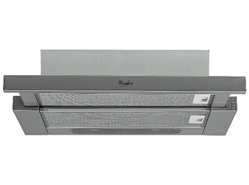 Campana telescópica - Whirlpool AKR 749/1 IX, Telescópica, 3 velocidades, 304 m3/h, 62 dB, Inox