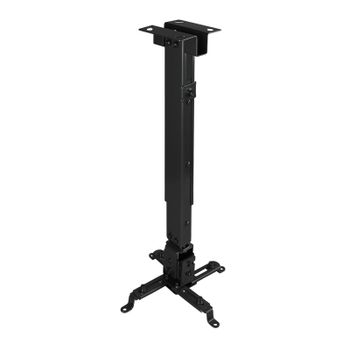 Soporte Proyector Techo 13cm O 43-65cm NEGRO