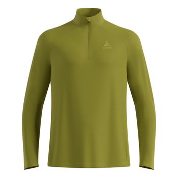 Odlo Essential 1/2 Zip Camiseta de running Hombres-verde