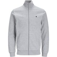 jack  jones jersey 12250737 jjepaulos sweat zip noos light grey melange para hombre