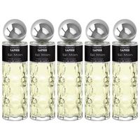 pack de 5 eau de parfum hombre saphir sp man 200 ml