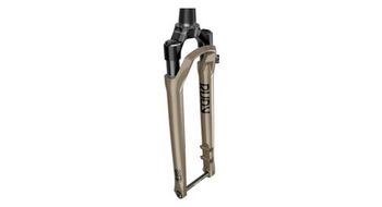 Horquilla rockshox rudy ultimate xplr 700c   12x100 mm   desplazamiento 45   beige kwiqsand