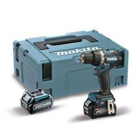 taladro atornillador bl 40vmax xgt 65nm 25ah 2 bat makpac