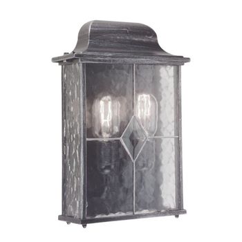 Aplique de pared de exterior wexford (2 luces)