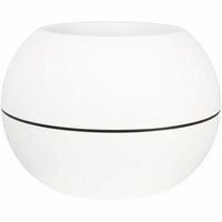 maceta plastica circular blanca riviera o 50 cm