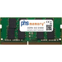 memoria ram phs-memory sp608153 16gb 1x16gb ddr4 3200mhz so-dimm negro
