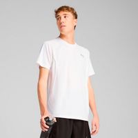 puma velocity  camiseta de running hombres - blanco