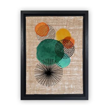 Pintura Decorativa Lienzo Lsj21936225111-4666 Multicolor 46x66 Cm