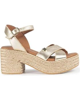 de POPA SANDALIAS DE TACON MUJER CLIFTON ORO DORADO