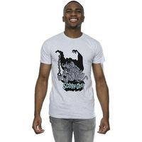 dessins animes camiseta scared jump para hombre