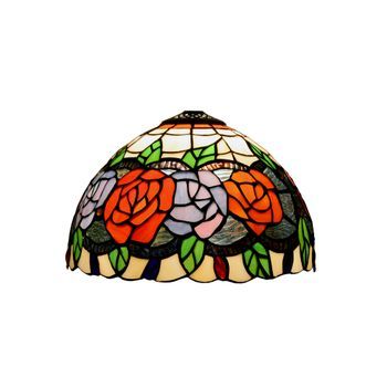 Pantalla Tiffany Suelta Serie Rosy D-20cm