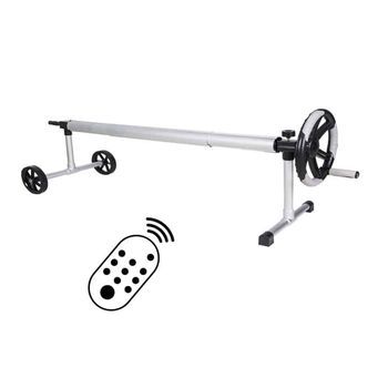 Enrollador Manta Icpe2 Motorizado Eje 112mm 75m² Pro - 5.6-7.4m  Diámetro 112mm