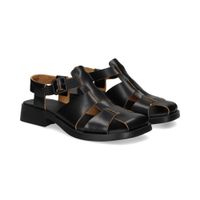 camper sandalias planas mujer - negro talla 40