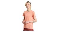maillot de manga corta para mujer saucony stopwatch run coral