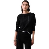 liu jo jersey ecs maglia chiusa tf6189 ms63l para mujer