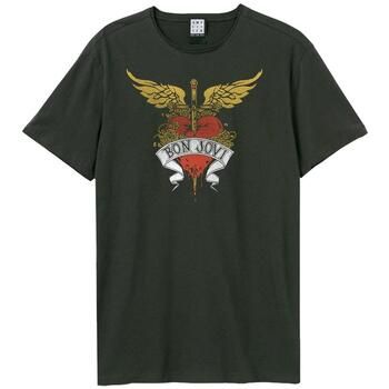 Amplified Clothing Camiseta Heart And Dagger para mujer