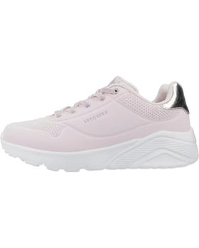 de SKECHERS ZAPATILLAS NINA MODELO UNO LITE-METALLIC MO COLOR ROSA PKSL