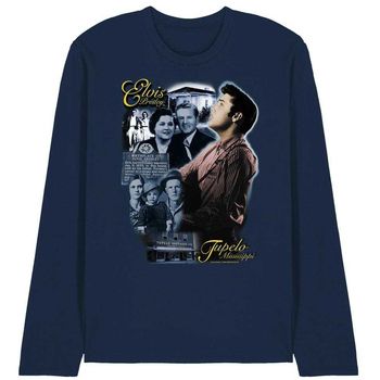 Elvis Presley Camiseta manga larga Tupelo para mujer