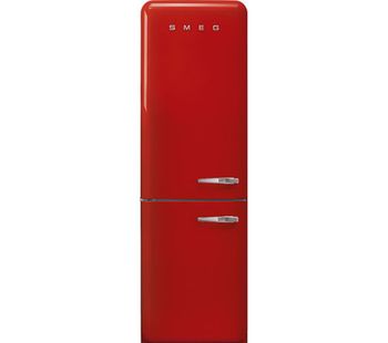 SMEG FAB32LRD3UK 60/40 Fridge Freezer - Red, Red
