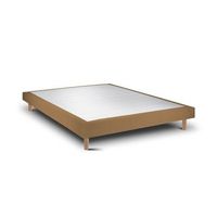 base de cama rigida 15 milano  tabac redonda 195 x 140 cm