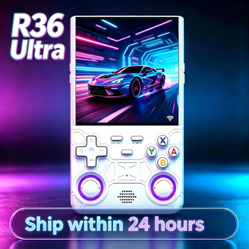 R36 Ultra, consola portátil de juegos de bolsillo, con conexión Wi-Fi, pantalla IPS de 4 pulgadas, dispositivo de juegos retro portátil de código abierto.
