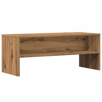 Mueble De Tv Madera De Ingeniería Roble Artisan 100x40x40 Cm Vidaxl