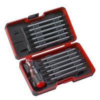 estuche 12 varillas dobles destornilladores felo smart