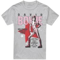 david bowie camiseta hollywood style para mujer