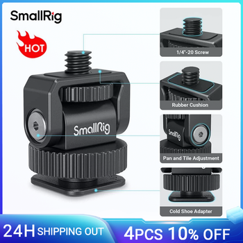 Adaptador Universal SmallRig Mini Cold Shoe a Tornillo de 1/4