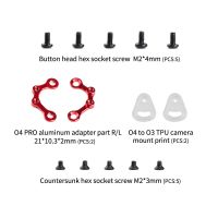 1-5 kits axisflying dji o3 a o4 pro adaptador - conversion de marco para manta 5c35 v2c30 plug  play