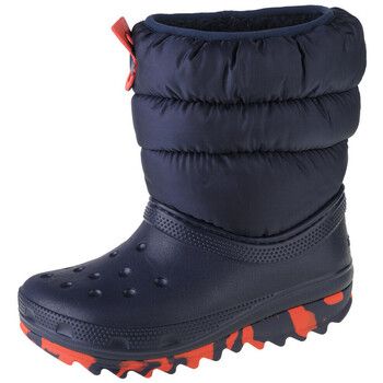 Crocs Descansos Classic Neo Puff Boot Kids para niño