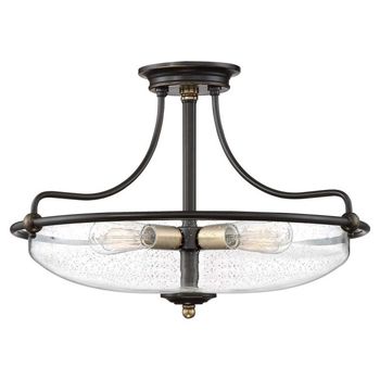 Semiplafón de techo griffin (3 luces)