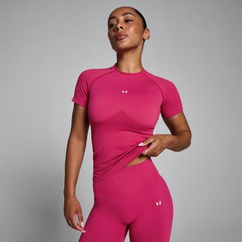 Camiseta ajustada sin costuras Lift para mujer de MP - Baya intensa - S