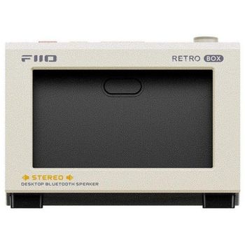 Altavoces Fiio Retro Box Bluetooth 6.0 10W con DAC USB y batería integrada