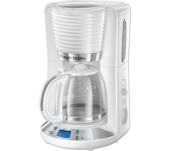 RUSSELL HOBBS Inspire 24390 Filter Coffee Maker - White, White