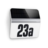 xsolar lh-n numero de casa luz de led acero inoxidable steinel