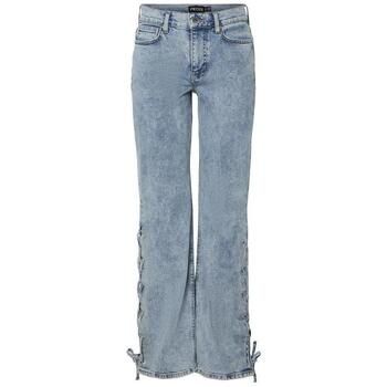 Pieces Jeans Droit para mujer